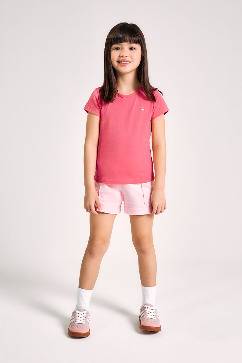 Blusa Infantil Feminina em Cotton