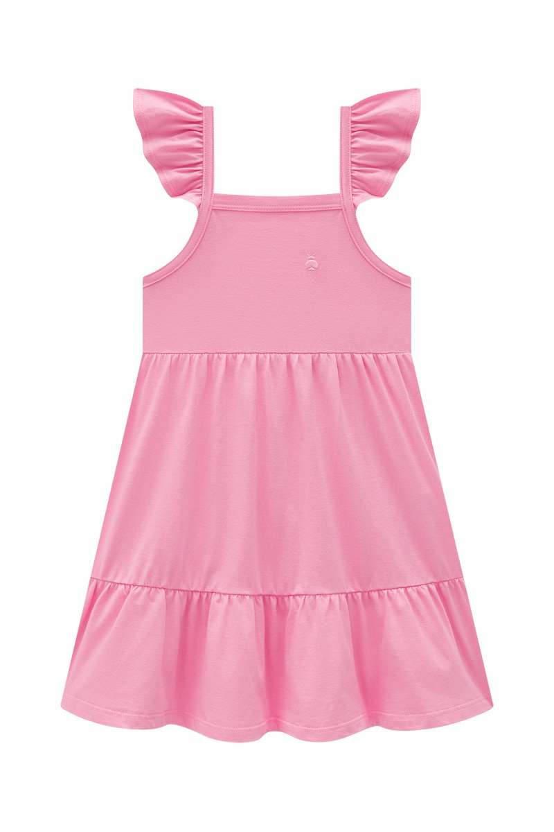 Vestido Infantil Menina em Malha
